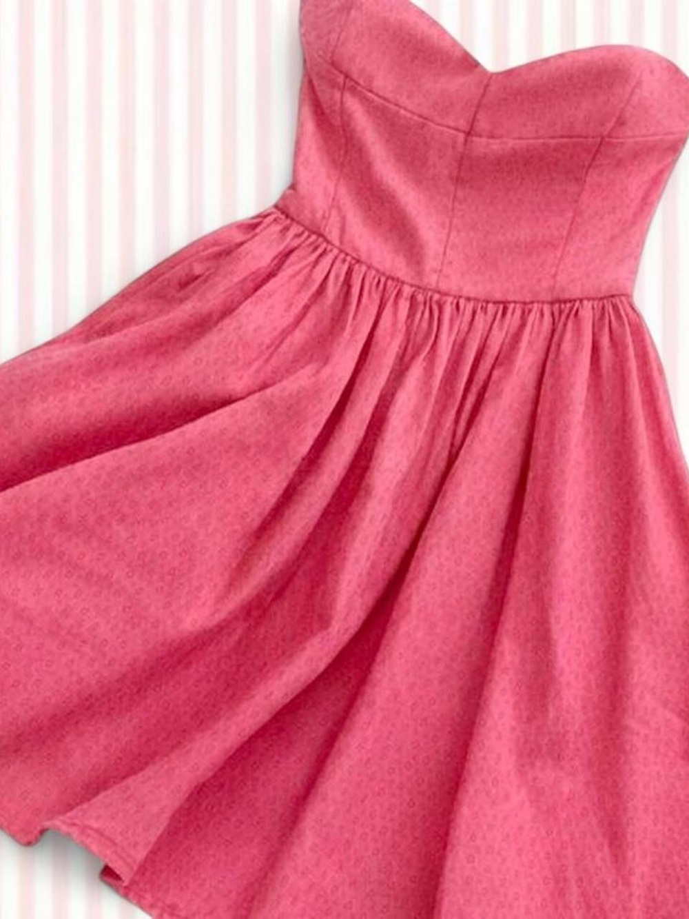 Women’s Size 2 Pink Jack Wills Strapless Dress